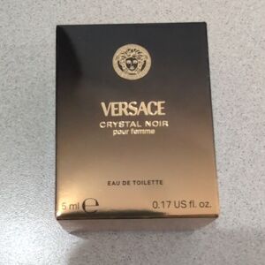 Versace Crystal Noir Miniature Collectible
